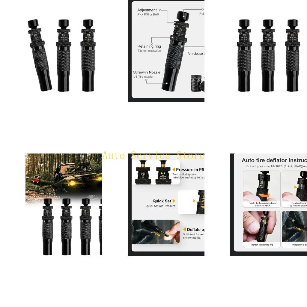 462A Quick Tire Deflation Tool Adjustable Air Release Valves For Motorcycle Vehicles
462A Quick Tire Deflation Tool Adjustable Air Release Valves For Motorcycle Vehicles