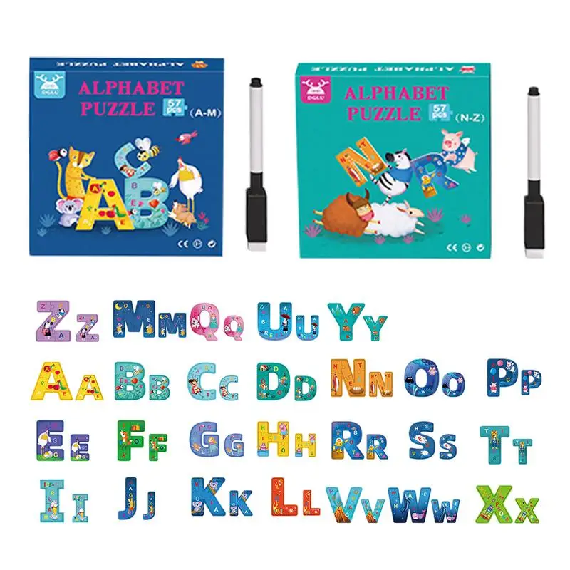 Jigsaw Puzzles Alphabet Jigsaw Puzzles For Kids Educational Game Preschoolers Recognition Tool For 3-6 Years Old Boys Girls
Jigsaw Puzzles Alphabet Jigsaw Puzzles For Kids Educational Game Preschoolers Recognition Tool For 3-6 Years Old Boys Girls