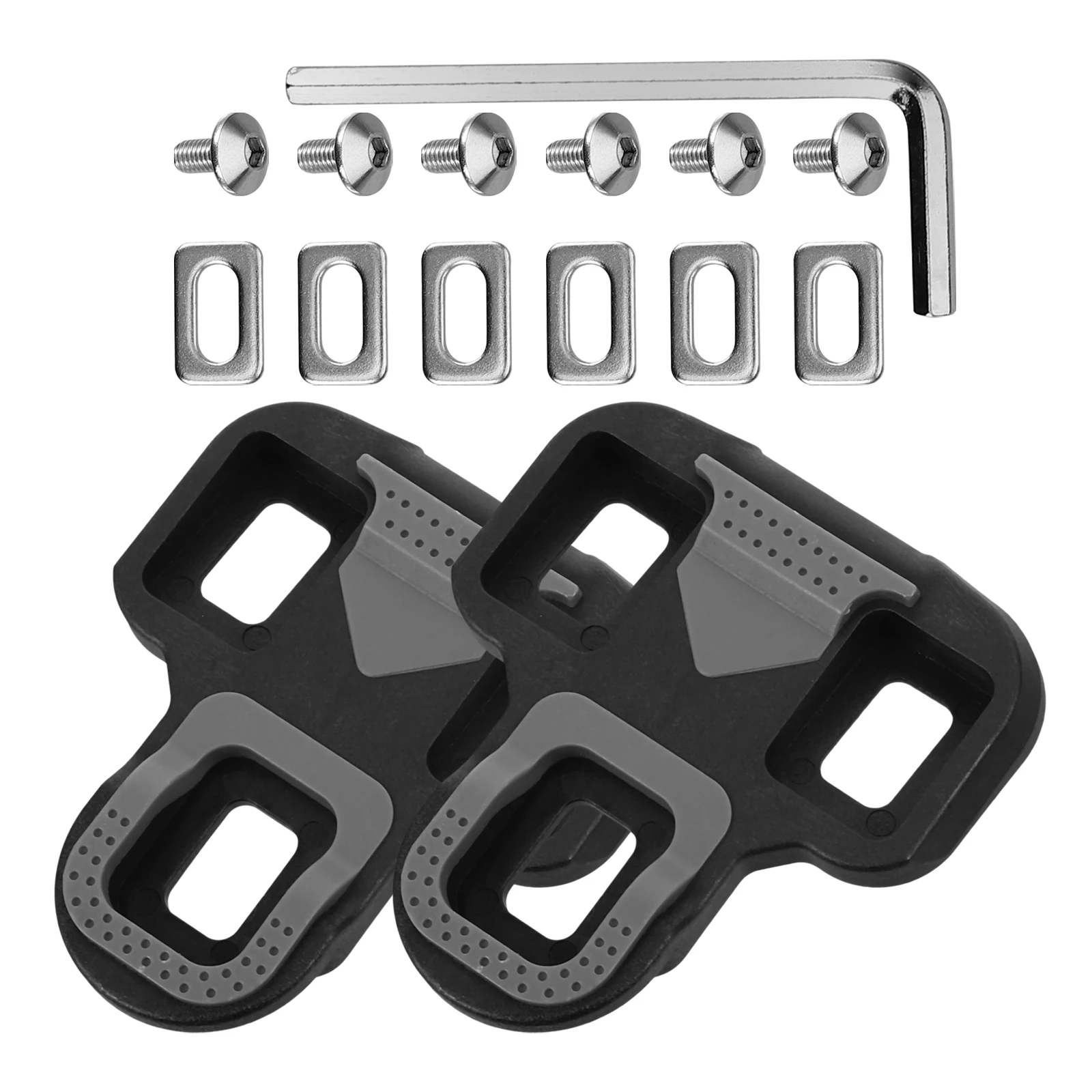 1 set Bike Pedal Cleats Road Cleat Replacement Cycling Accessories Energy Saving Safety Stable 
1 set Bike Pedal Cleats Road Cleat Replacement Cycling Accessories Energy Saving Safety Stable