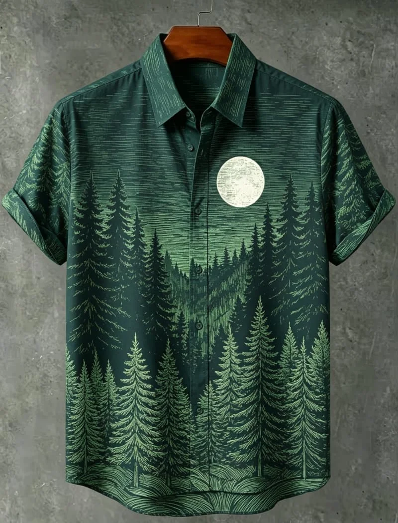 Men's Artistic Nature Print Casual Short Sleeve Shirt Collection,for Beach Days, Surf Trips, Pool Parties and Casual Summer Wear
Men's Artistic Nature Print Casual Short Sleeve Shirt Collection,for Beach Days, Surf Trips, Pool Parties and Casual Summer Wear