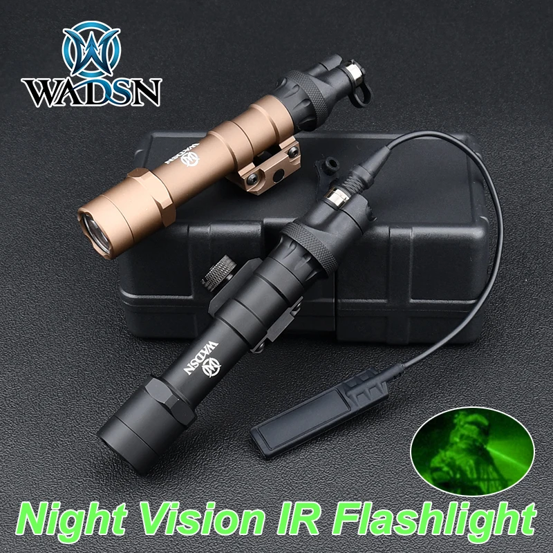 Tactical M600 Surefir M300 IR Flashlight Night vision hunting Weapon Scout Light Dual functionTail Cap Torch 20mm Picatinny Rail
Tactical M600 Surefir M300 IR Flashlight Night vision hunting Weapon Scout Light Dual functionTail Cap Torch 20mm Picatinny Rail