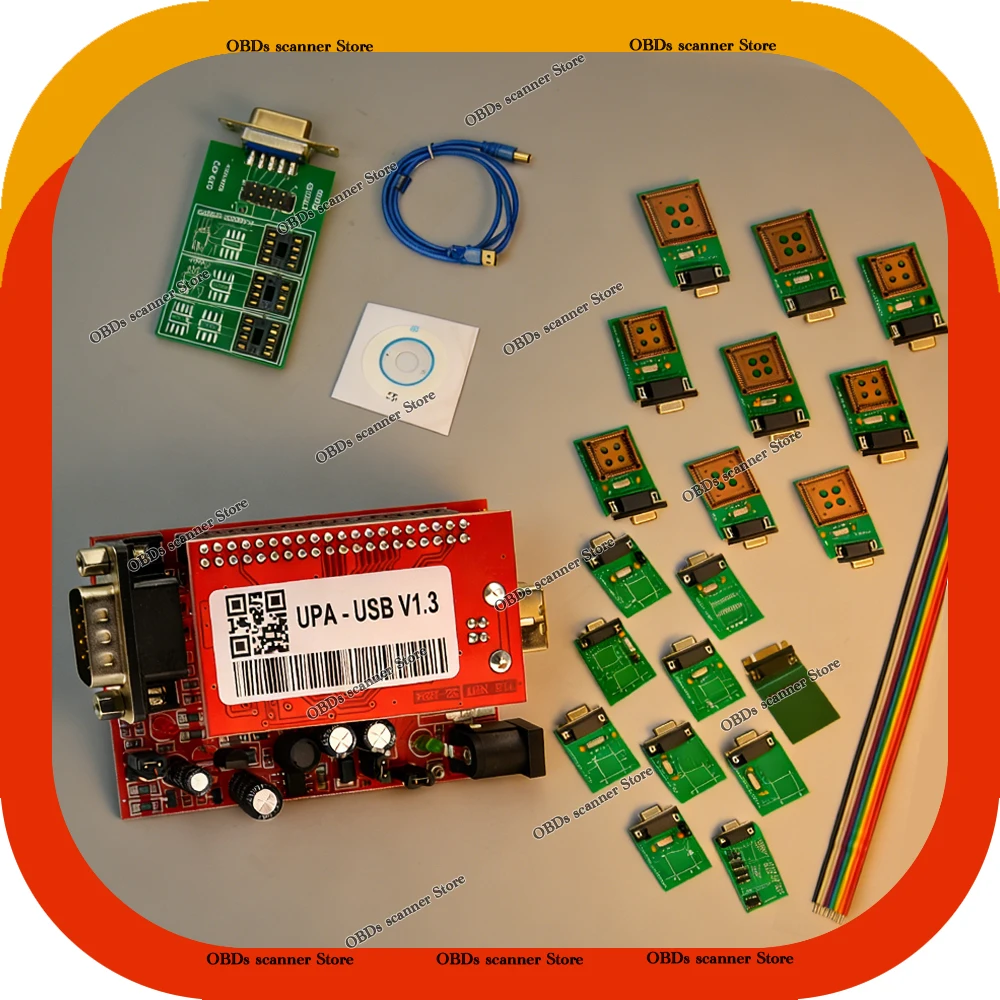 Newest UPA USB Programmer V1.3 UPA USB Full Adapters UPA Chip Tuning Tools ECU Programmer Serial Programmer UPA USB Programmer
Newest UPA USB Programmer V1.3 UPA USB Full Adapters UPA Chip Tuning Tools ECU Programmer Serial Programmer UPA USB Programmer