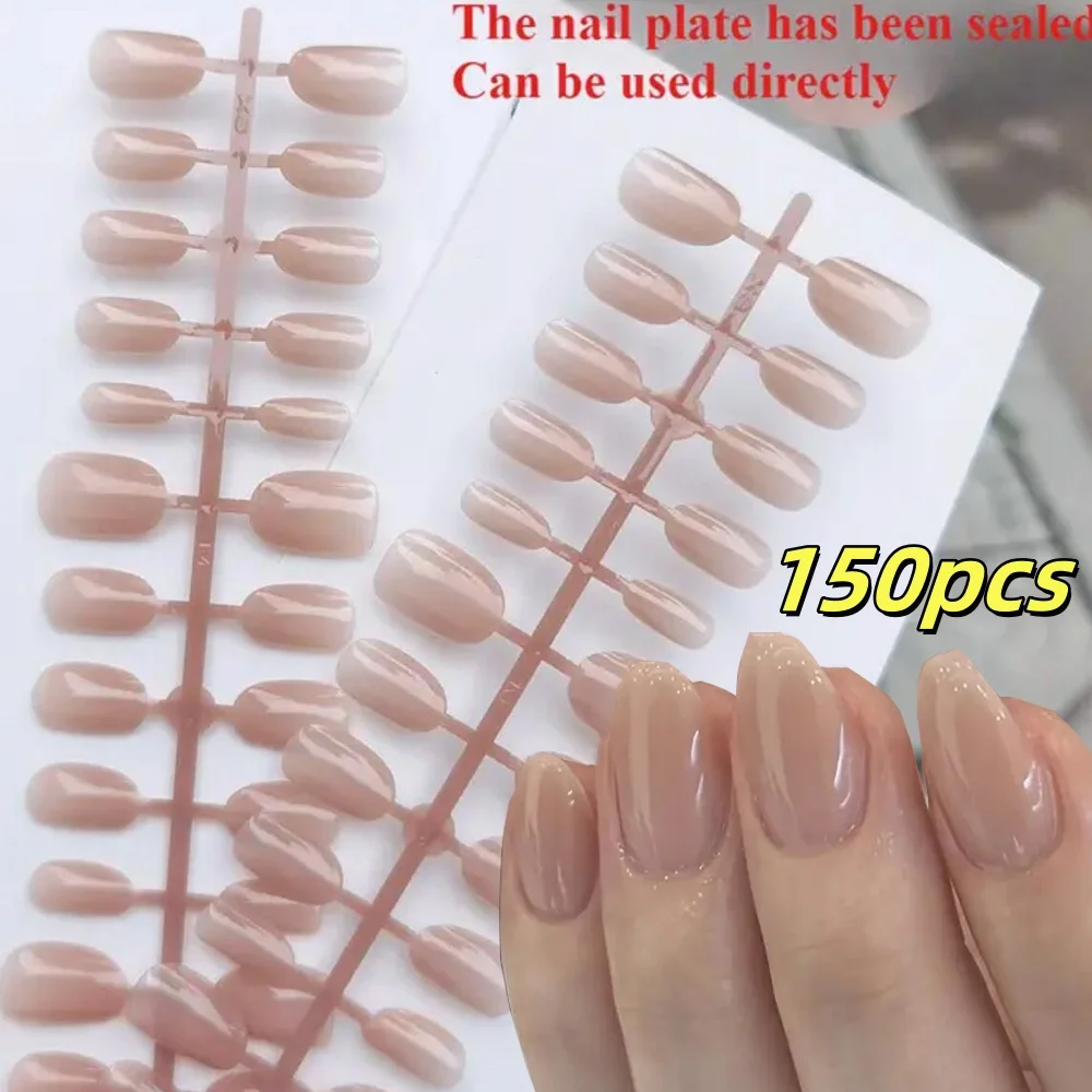 150pcs Nude Pink Almond Press-On Nails for Women Glossy Short Fake Nails for Everyday & Special Occasions Cute Party Accessories
150pcs Nude Pink Almond Press-On Nails for Women Glossy Short Fake Nails for Everyday & Special Occasions Cute Party Accessories