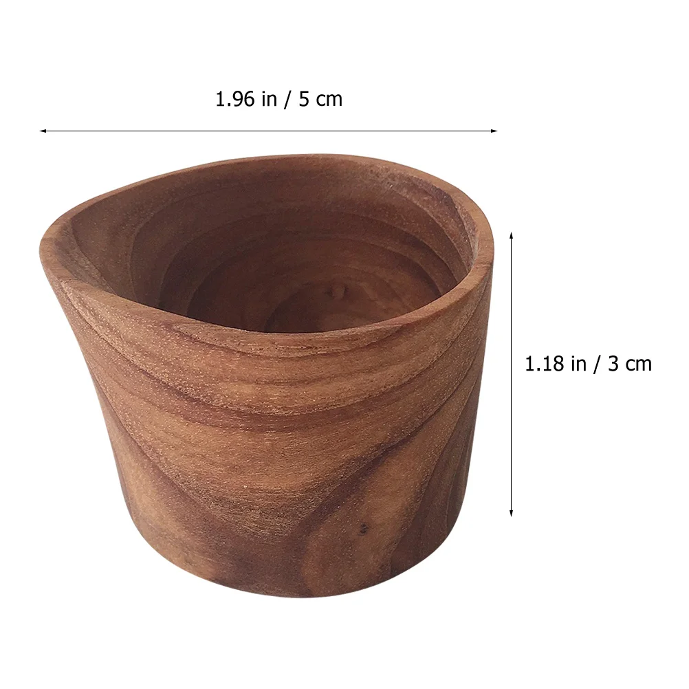 Mini Solid Wood Handmade Retro Wooden Milk Cup Mug for Coffee Breakfast Wooden Small Mug Milk Drinking Cup 
Mini Solid Wood Handmade Retro Wooden Milk Cup Mug for Coffee Breakfast Wooden Small Mug Milk Drinking Cup