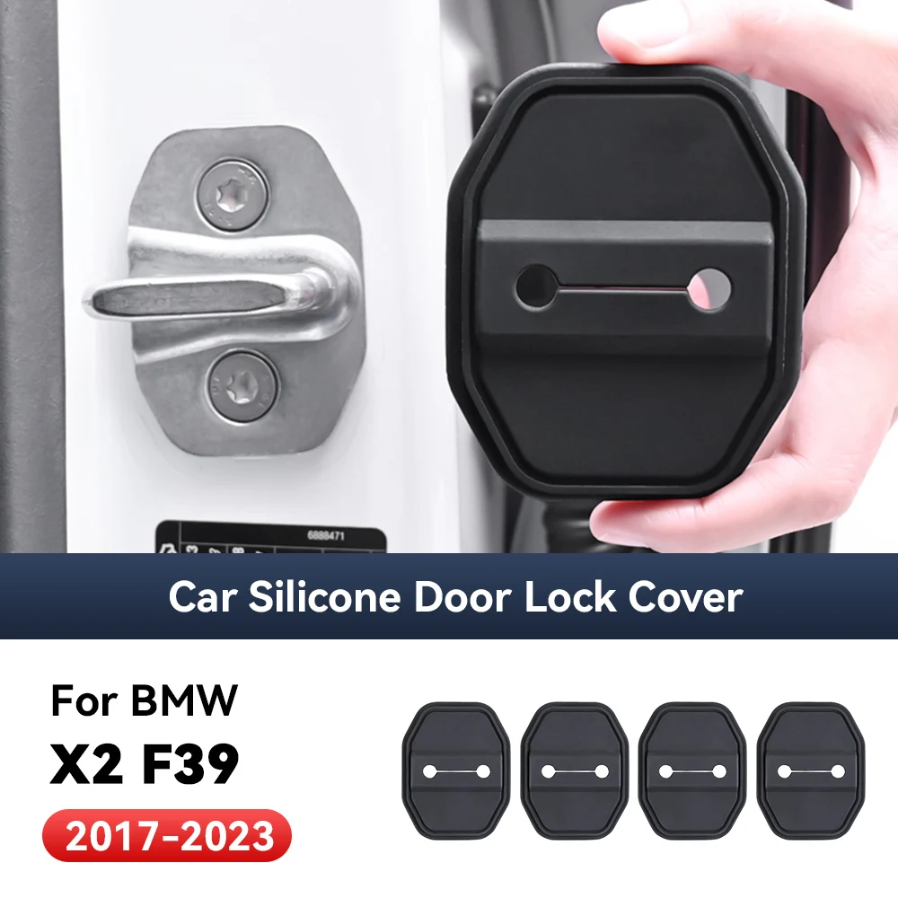 4pcs Car Decorat Accessories Silicone Protecte Auto Door Lock Latch Shock Absorber Cover For BMW X2 F39 2018-2021
4pcs Car Decorat Accessories Silicone Protecte Auto Door Lock Latch Shock Absorber Cover For BMW X2 F39 2018-2021