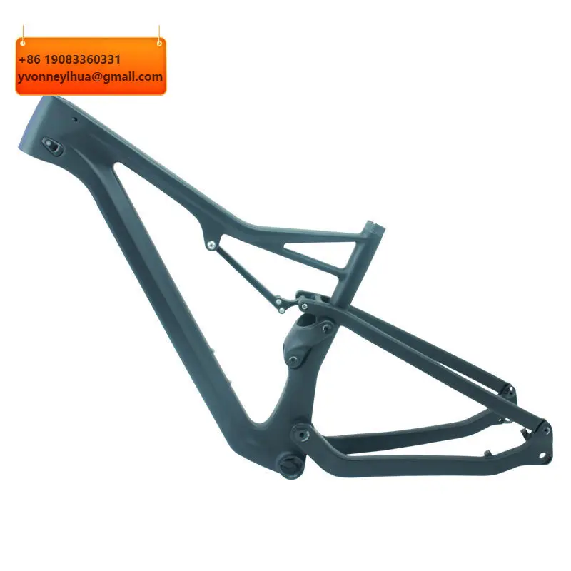 Рама для велосипеда OEM 2024 из карбона T800, двухподвесная, 29 дюймов, для производства спортивных велосипедов
Рама для велосипеда OEM 2024 из карбона T800, двухподвесная, 29 дюймов, для производства спортивных велосипедов