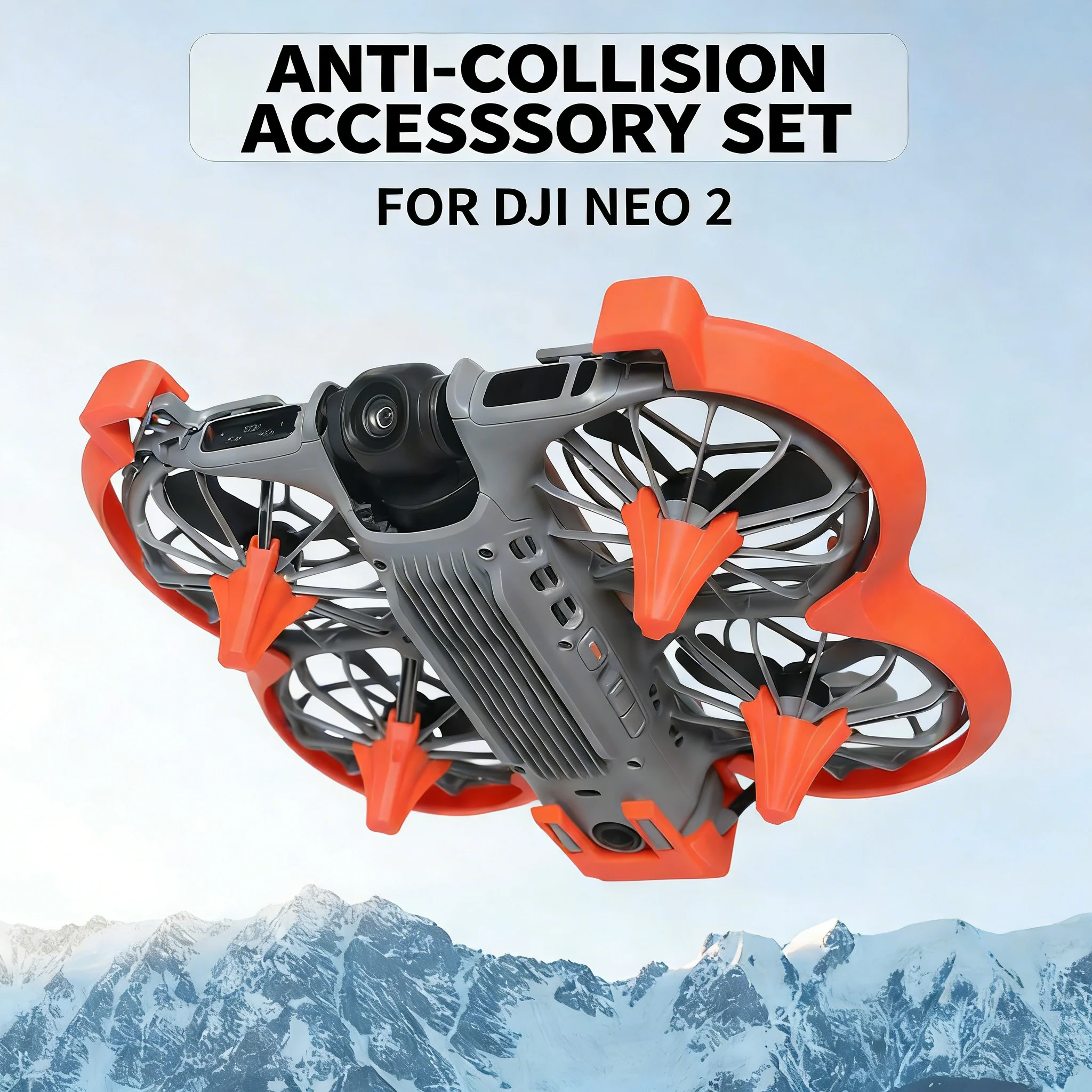 FOR DJI NEO 2 Protection Cover Set Propeller Guard Lens Protector Landing Gear Anti Collision Ring Shockproof Frame Accessories