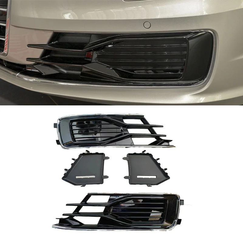 Left Right Car Front Bumper Fog Light Grill Grille Cover With Chrome Trim For Audi A6L C7 2016 2017 2018 4G0807647 4G0807648
Left Right Car Front Bumper Fog Light Grill Grille Cover With Chrome Trim For Audi A6L C7 2016 2017 2018 4G0807647 4G0807648
