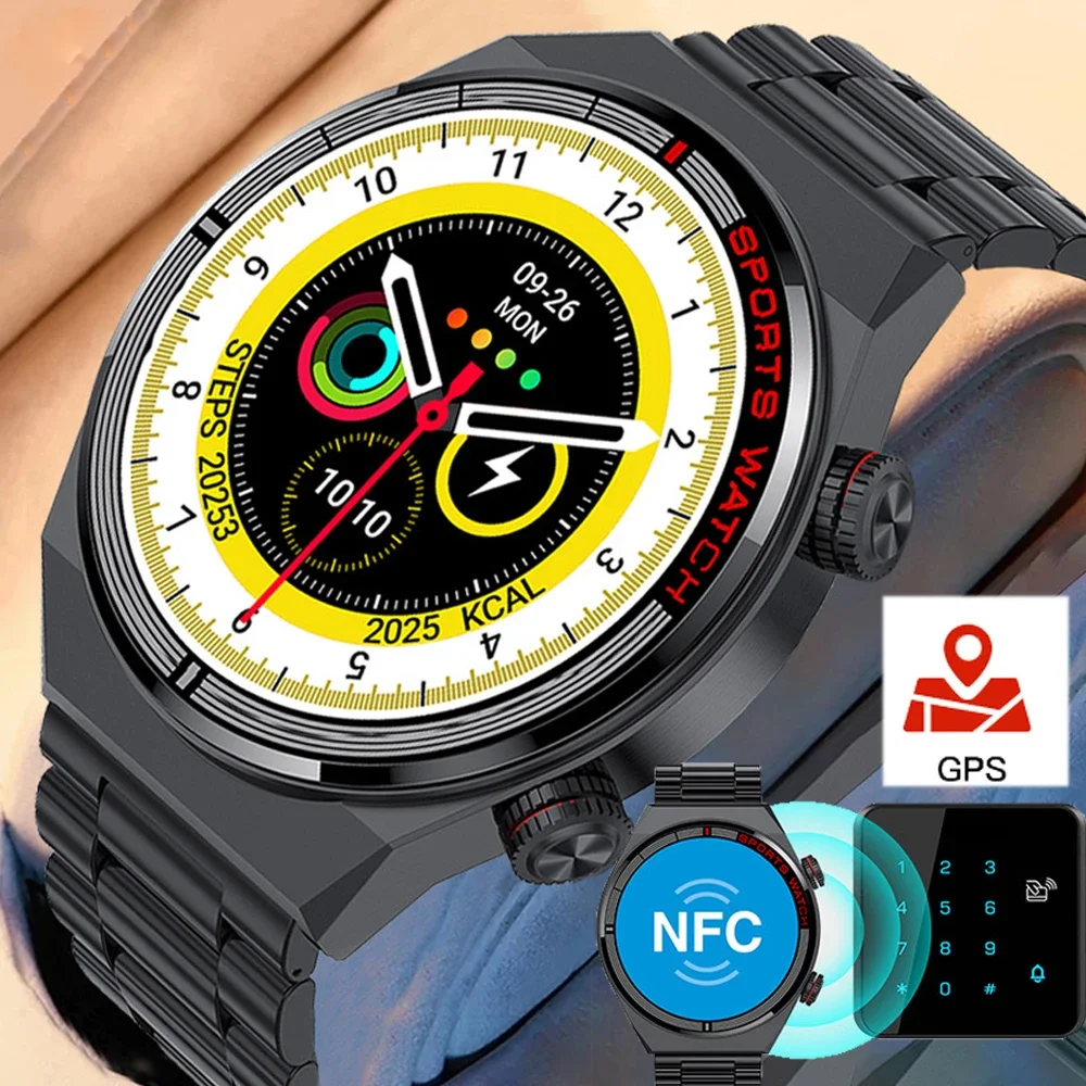 Big Screen Smart Watch for Huawei Xiaomi Smart Watch Men GT3 Android Bluetooth Call IP67Pressure Fitness Tracker
Big Screen Smart Watch for Huawei Xiaomi Smart Watch Men GT3 Android Bluetooth Call IP67Pressure Fitness Tracker