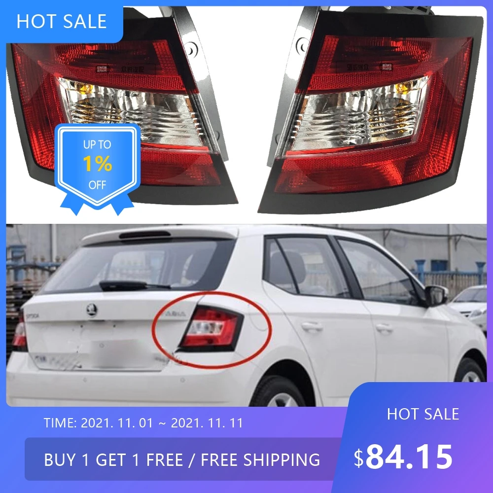 1pcs auto Stylg for Skoda Fabia taillights 2015 2016 2017 2018y auto accessories Fabia Lamp yeti fabia rear light
1pcs auto Stylg for Skoda Fabia taillights 2015 2016 2017 2018y auto accessories Fabia Lamp yeti fabia rear light