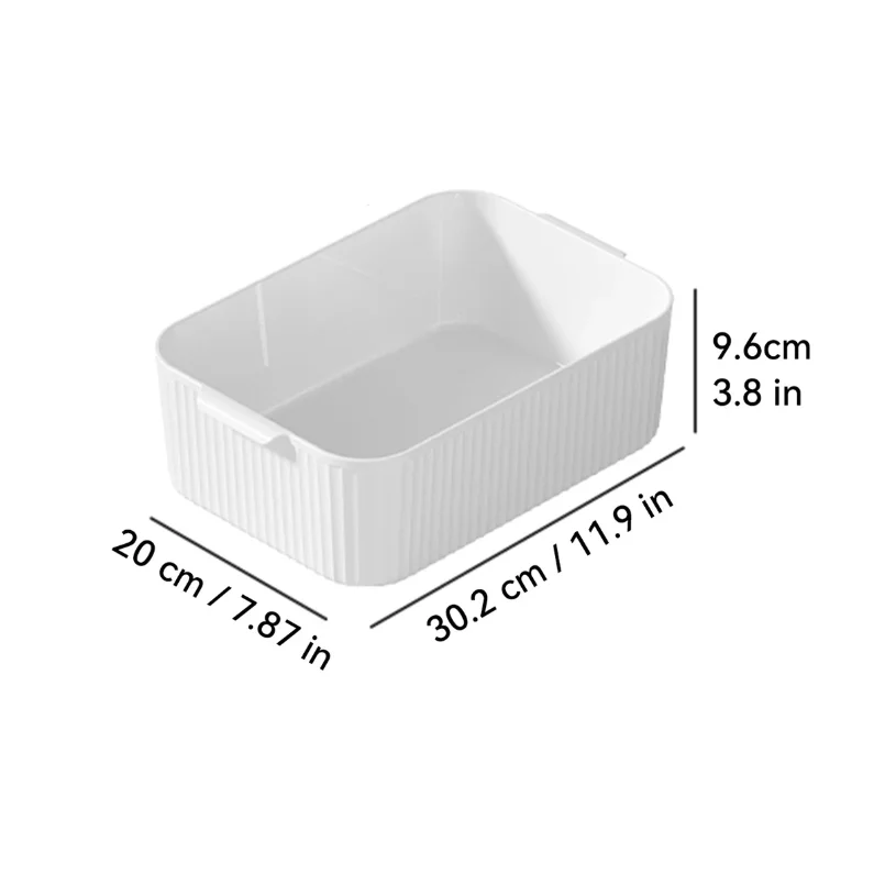Multifunctional Plastic Storage Box With Handle Desktop Organizer For Food Bathroom Kitchen Cabinet Storage Organizer
Multifunctional Plastic Storage Box With Handle Desktop Organizer For Food Bathroom Kitchen Cabinet Storage Organizer