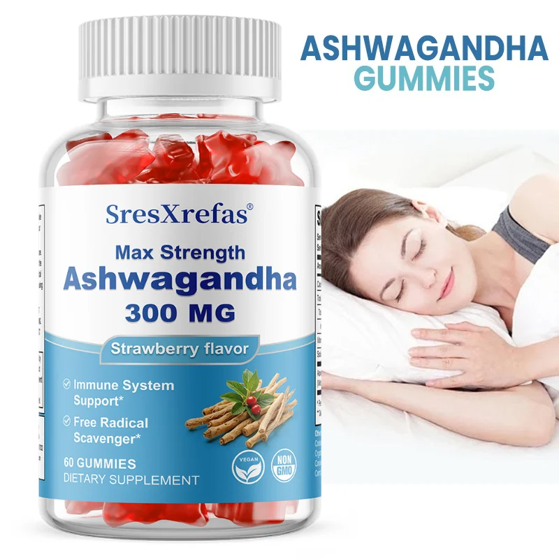Organic Ashwagandha Gummies, Natural Plant Extract, Support Relaxed Mood, Relaxation, Daily Energy, Mental Clarity & Night Rest
Organic Ashwagandha Gummies, Natural Plant Extract, Support Relaxed Mood, Relaxation, Daily Energy, Mental Clarity & Night Rest
