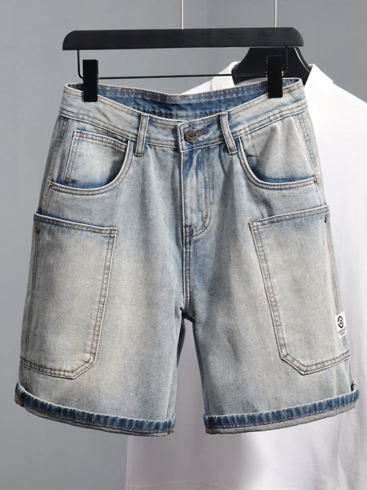 Мужские джинсы American Sle Heavyweight Cargo: модные, свободные, прямого кроя, с пятью карманами, легкие, летние, повседневные, молодежные
Мужские джинсы American Sle Heavyweight Cargo: модные, свободные, прямого кроя, с пятью карманами, легкие, летние, повседневные, молодежные