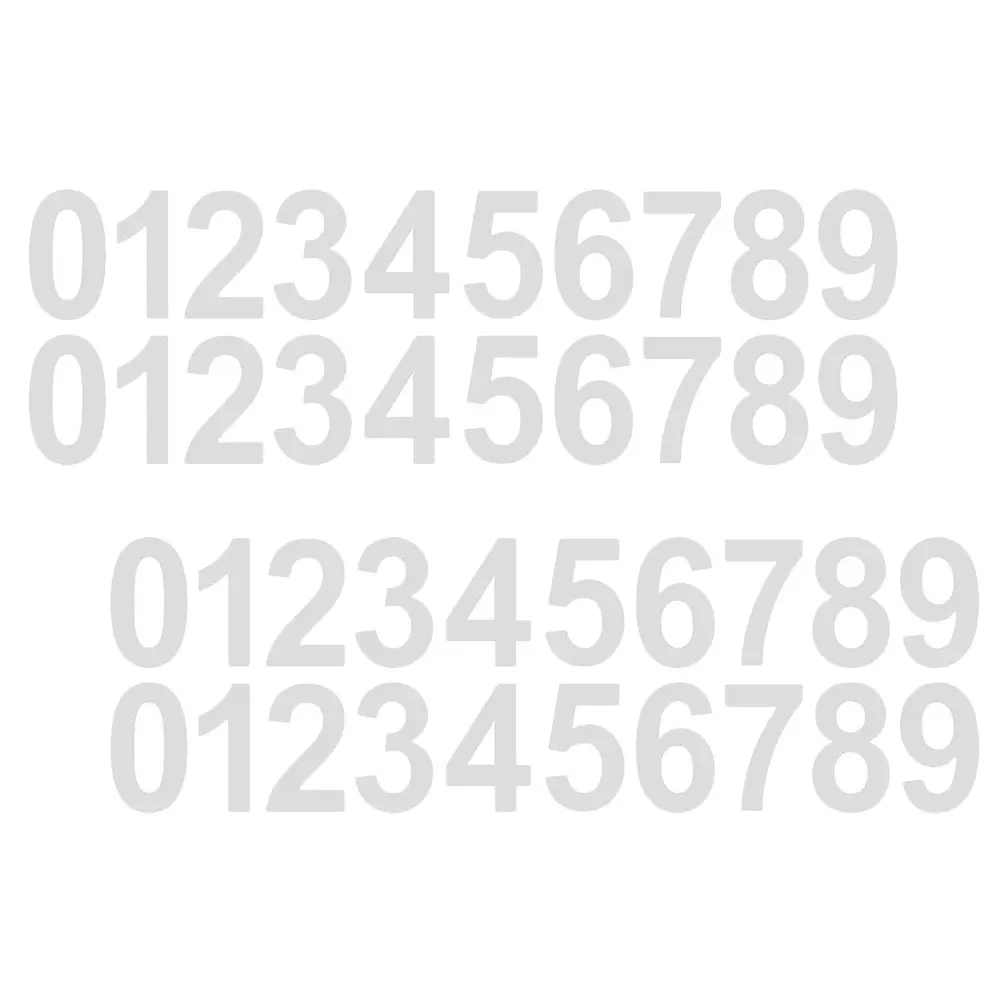 Reflective Mailbox Numbers Sticker 3 Inch White Waterproof Durable Material Suitable for Mailboxes Houses Address
Reflective Mailbox Numbers Sticker 3 Inch White Waterproof Durable Material Suitable for Mailboxes Houses Address