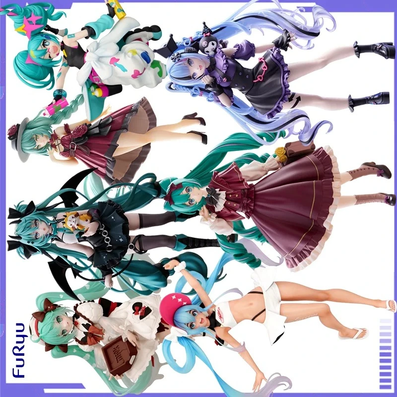 Genuine Furyu Original Hatsune MIKU Trio-Try-iT Furyu MIKU Figure Anime Action Model Figurals Brinquedos Toys Gift
Genuine Furyu Original Hatsune MIKU Trio-Try-iT Furyu MIKU Figure Anime Action Model Figurals Brinquedos Toys Gift