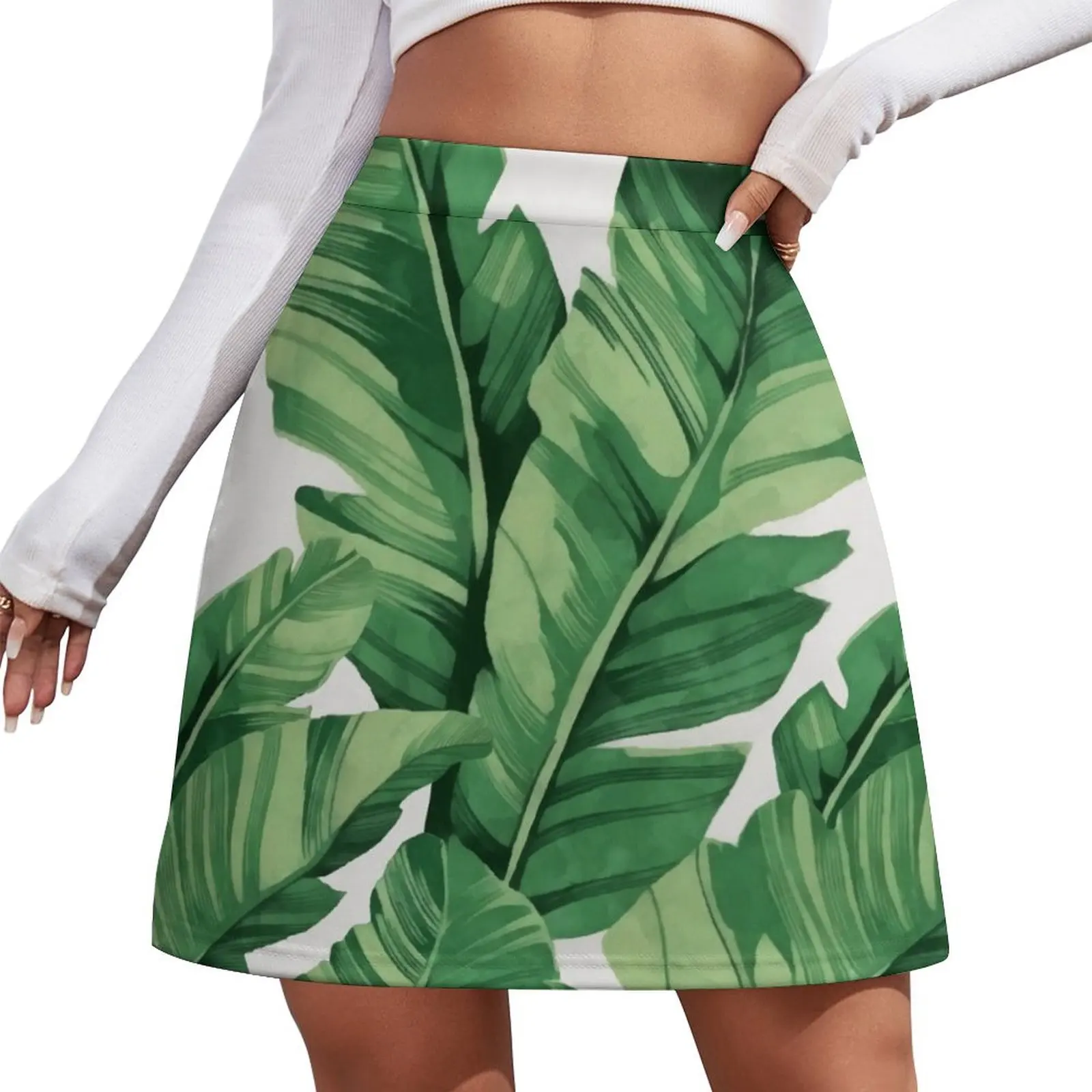 Tropical banana leaves Mini Skirt fashion korean clothing modest skirts for women women's golf wear summer skirts for women 2026
Tropical banana leaves Mini Skirt fashion korean clothing modest skirts for women women's golf wear summer skirts for women 2026