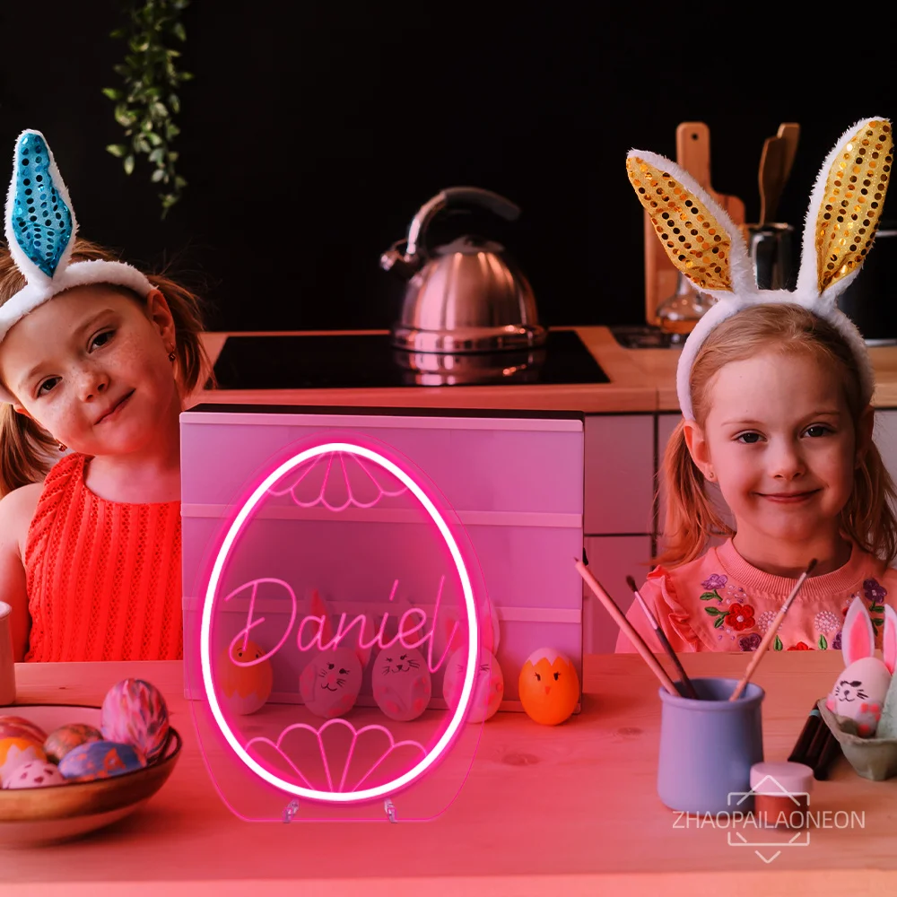 Easter Egg Neon Led Sign Pink Rabbit Ears LED Neon Light Signs USB Wall Party Decor Easter Day Neon Light Bedroom Bar Decoration
Easter Egg Neon Led Sign Pink Rabbit Ears LED Neon Light Signs USB Wall Party Decor Easter Day Neon Light Bedroom Bar Decoration