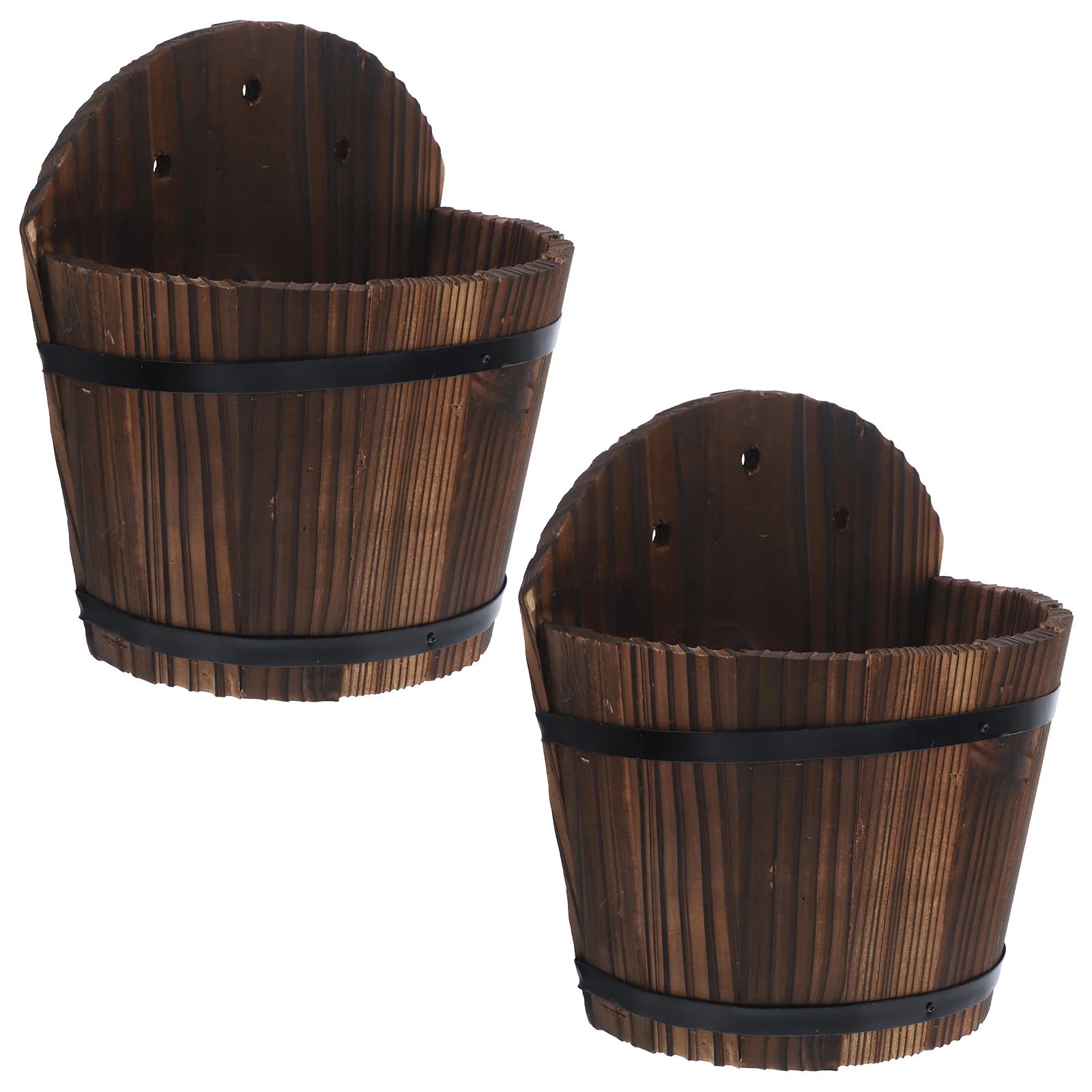 2Pcs Wooden Pot Retro Fence Planter 12x6x20cm Home Office Garden Decor Plant Vase Wooden Flower Pot Accessories
2Pcs Wooden Pot Retro Fence Planter 12x6x20cm Home Office Garden Decor Plant Vase Wooden Flower Pot Accessories