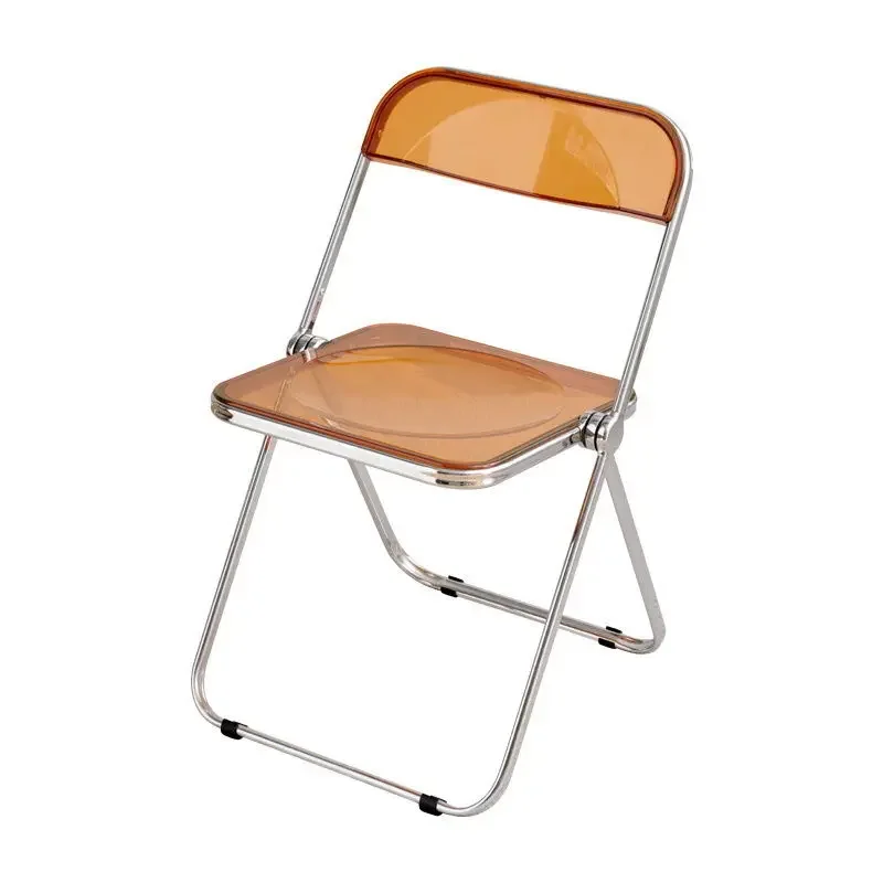 Transparent Folding Chair, Fashion Crystal Dining Chair, Light Luxury Stool with Backrest, Live Photo and Makeup Chair
Transparent Folding Chair, Fashion Crystal Dining Chair, Light Luxury Stool with Backrest, Live Photo and Makeup Chair