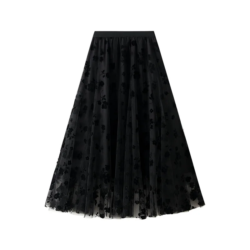 Корейский стиль с цветочным принтом, милые элегантные сетчатые юбки-миди с высокой талией, женские летние 2022, повседневная свободная тюлевая юбка трапециевидной формы
Корейский стиль с цветочным принтом, милые элегантные сетчатые юбки-миди с высокой талией, женские летние 2022, повседневная свободная тюлевая юбка трапециевидной формы