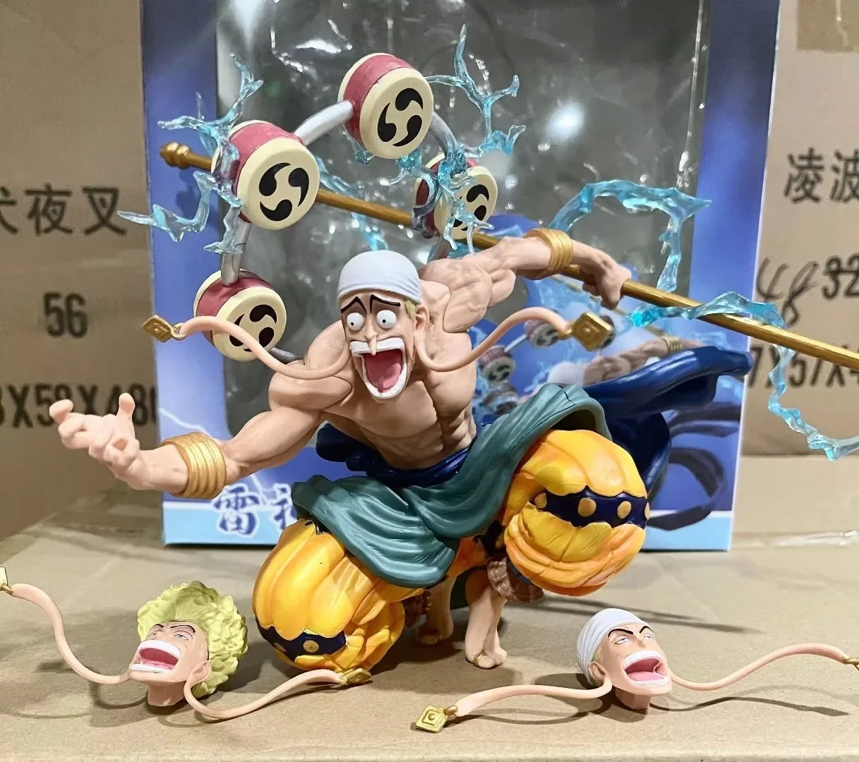 Фигурка из аниме Gk Thor Enel, 20 см, скульптура с тремя головками, можно заменить, фигурка из ПВХ, Коллекционная модель, игрушки в подарок
Фигурка из аниме Gk Thor Enel, 20 см, скульптура с тремя головками, можно заменить, фигурка из ПВХ, Коллекционная модель, игрушки в подарок