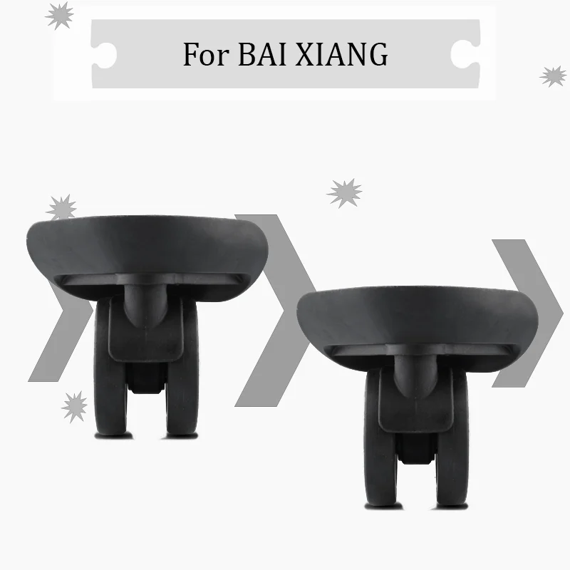 For BAI XIANG NL-010 Universal Luggage Wheel Replacement Parts - Luggage Silent Rotating Wheel Set Easy to Install Wheel Repair
For BAI XIANG NL-010 Universal Luggage Wheel Replacement Parts - Luggage Silent Rotating Wheel Set Easy to Install Wheel Repair
