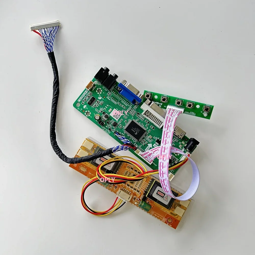 Controller board HDMI-compatible VGA DVI M.NT68676 for M170EG02 V3/V0/V4/V6 1280X1024 LCD panel screen monitor 17" display
Controller board HDMI-compatible VGA DVI M.NT68676 for M170EG02 V3/V0/V4/V6 1280X1024 LCD panel screen monitor 17" display