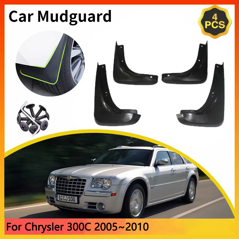 For Chrysler 300 C 2005~2010 2006 2007 2008 2009 MK1 1th 1st 1Gen Car Mudguards Mudflap Mudguard Splash Guards Mud Flaps Fender
For Chrysler 300 C 2005~2010 2006 2007 2008 2009 MK1 1th 1st 1Gen Car Mudguards Mudflap Mudguard Splash Guards Mud Flaps Fender