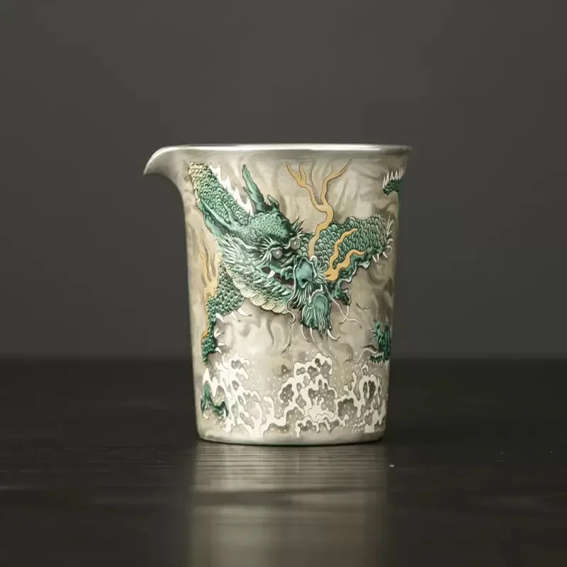 Hand Painted Silver Fair Cup Elegant Practical Zen Tea Dispenser Filter Kung Fu Tea Set Chinese Ceramic Tea Ceremony Accessories
Hand Painted Silver Fair Cup Elegant Practical Zen Tea Dispenser Filter Kung Fu Tea Set Chinese Ceramic Tea Ceremony Accessories