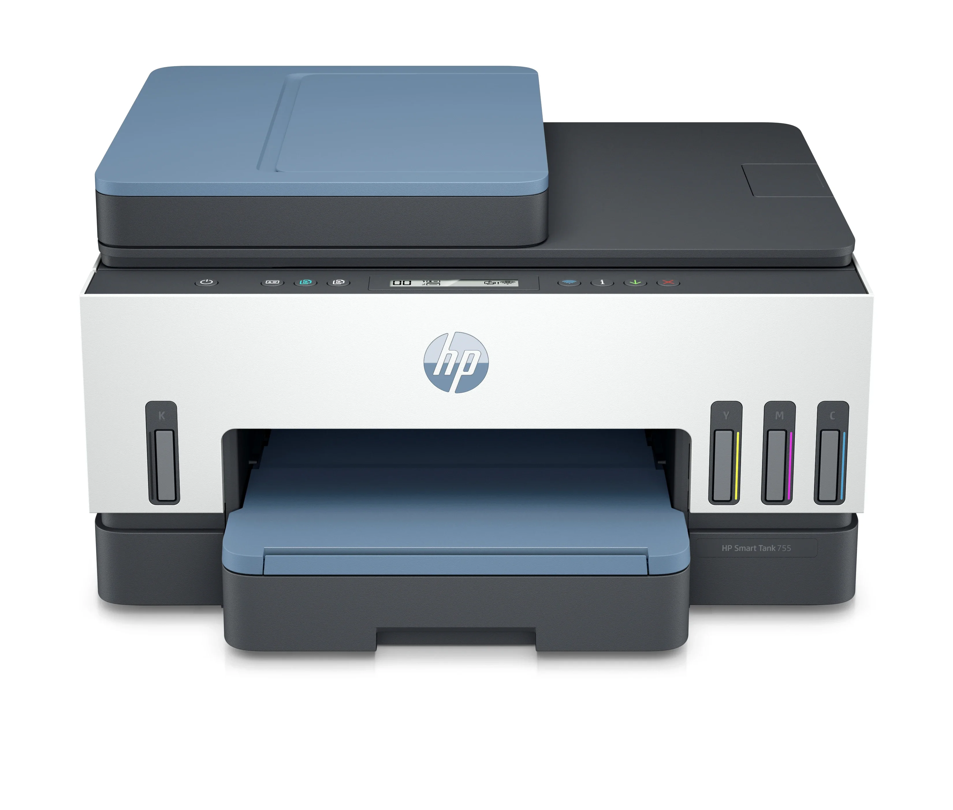 HP Smart Tank 755 Wireless All in One 15ppm 35p-ADF scan duplex printing wifi USB Ethernet
HP Smart Tank 755 Wireless All in One 15ppm 35p-ADF scan duplex printing wifi USB Ethernet