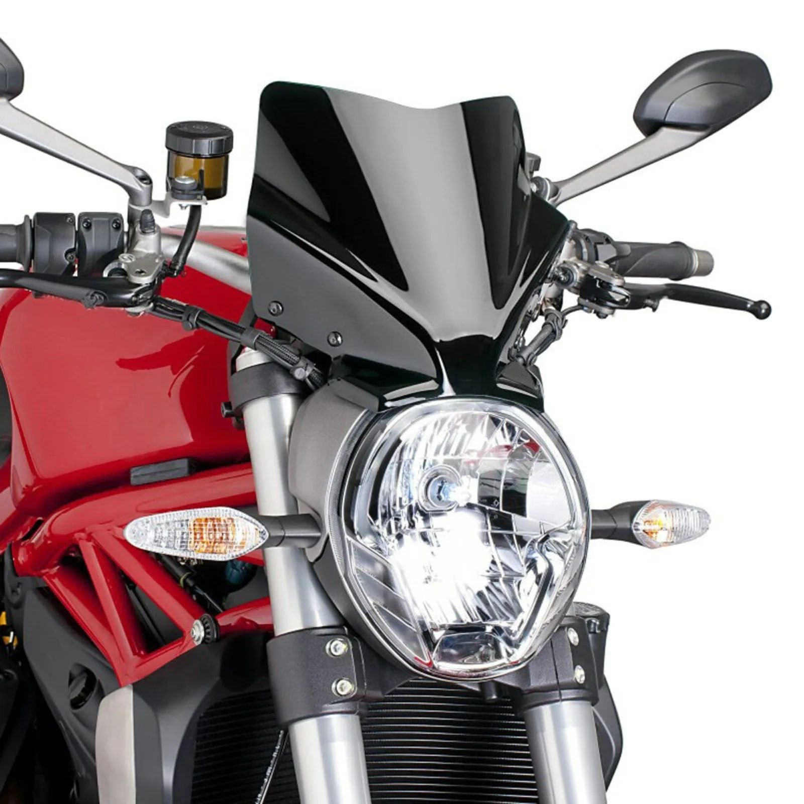 Лобовое стекло с экраном дефлектора кронштейна для DUCATI Monster 821,797,1200/R/S.
Лобовое стекло с экраном дефлектора кронштейна для DUCATI Monster 821,797,1200/R/S.