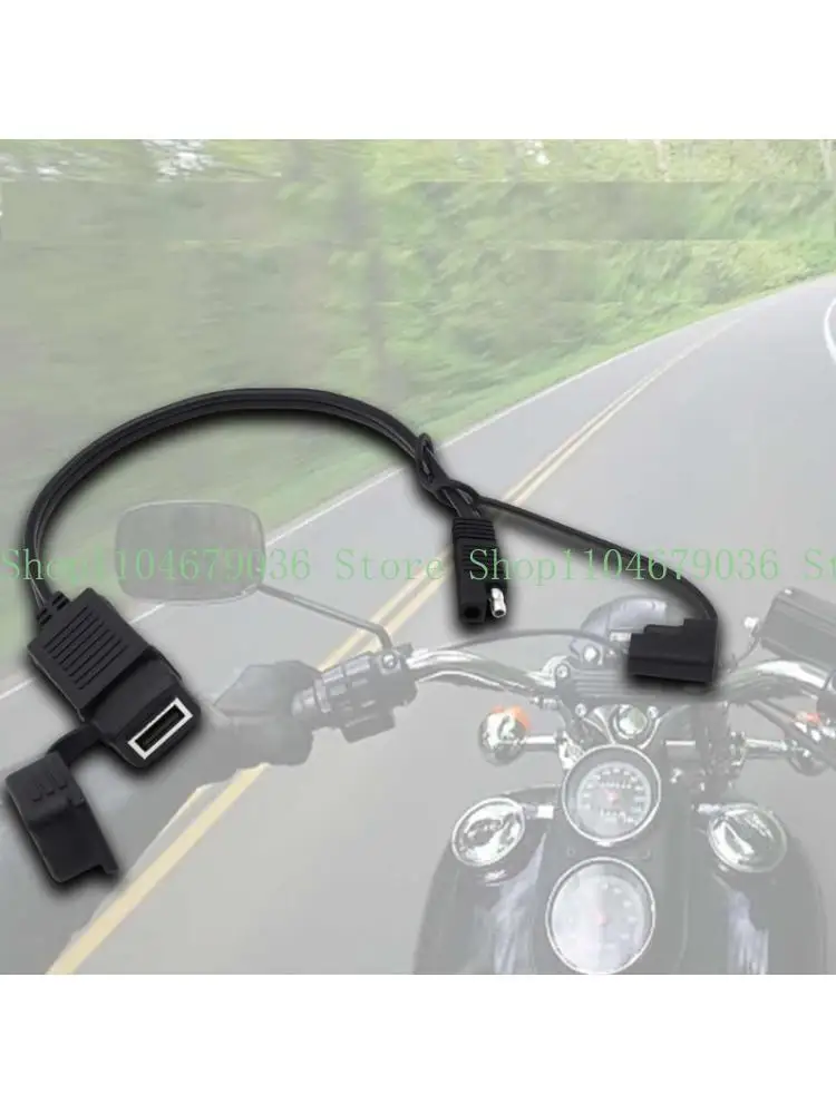652F Waterproof SAE To USB Charging Cable 5V 2A For Mobile Devices In Vehicles
652F Waterproof SAE To USB Charging Cable 5V 2A For Mobile Devices In Vehicles