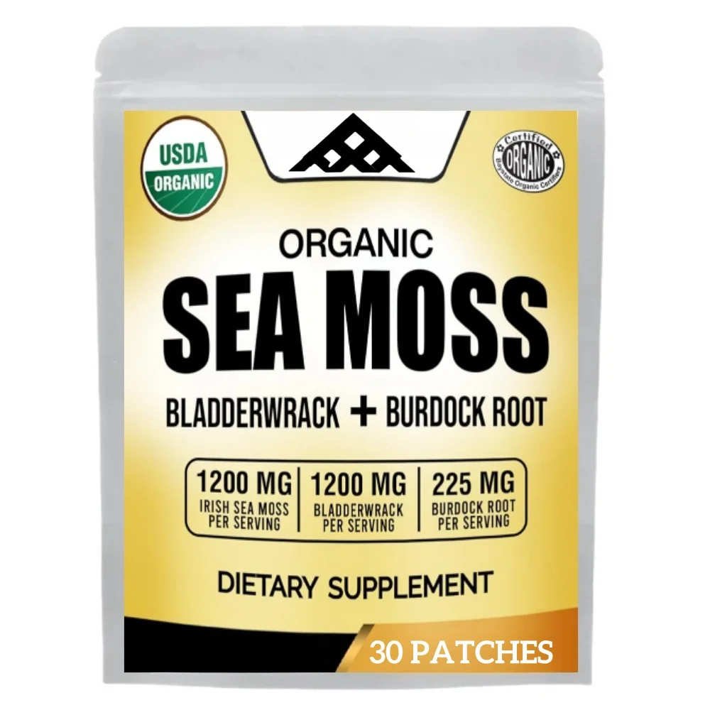 Sea Moss Transdermal Patches With Burdock Root Promotes Immune System 30 Patches
Sea Moss Transdermal Patches With Burdock Root Promotes Immune System 30 Patches