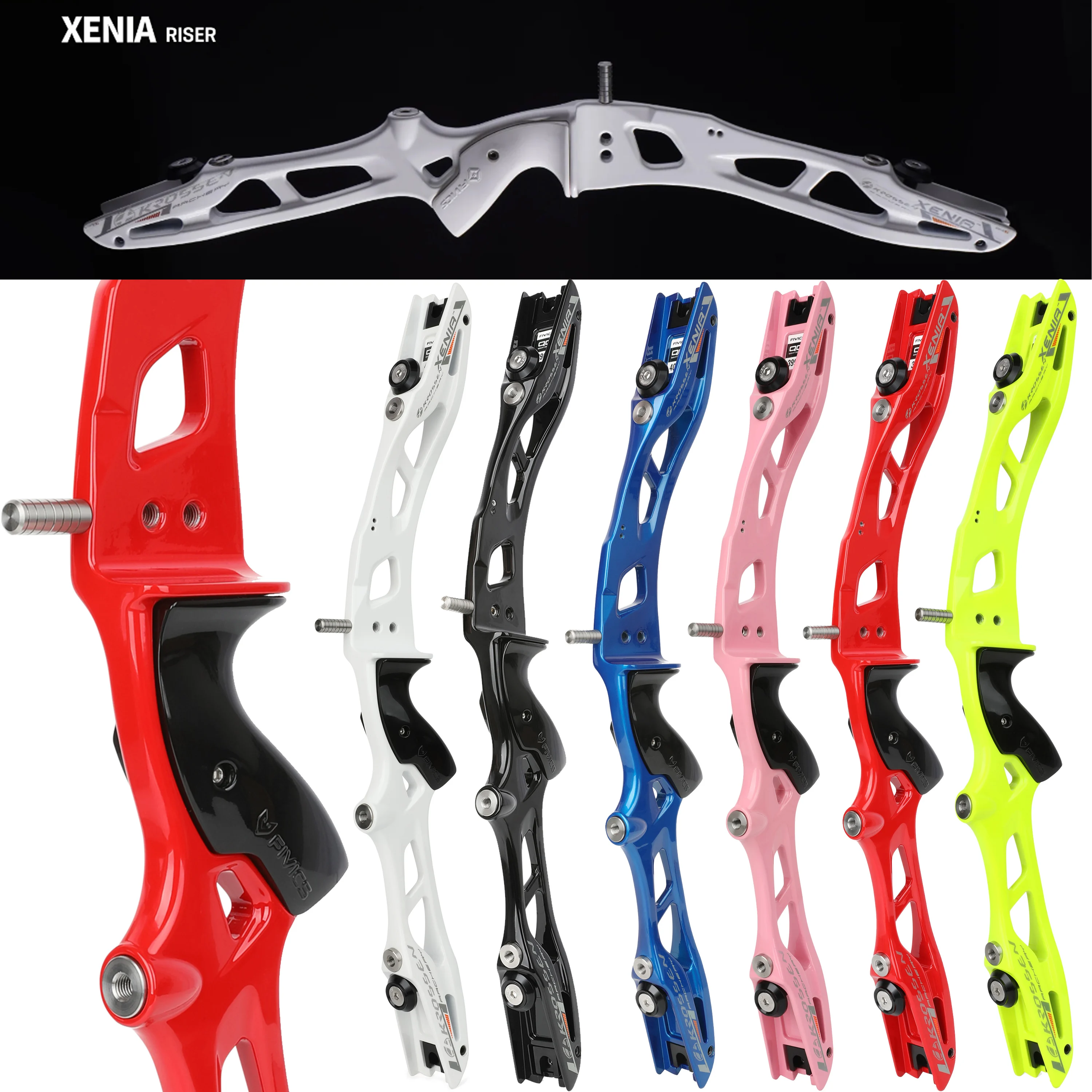 Archery Recurve Bow Riser 23"/25" Left/Right Hand Magnesium Alloy Bow Handle for Competition Hunting Shooting Target Practice
Archery Recurve Bow Riser 23"/25" Left/Right Hand Magnesium Alloy Bow Handle for Competition Hunting Shooting Target Practice