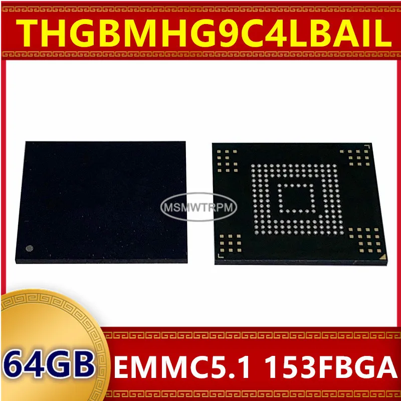 Memory Chip IC THGBMHG9C4LBAIL THGAMVG9T23BAIL THGAMSG9T24BAIL 64GB EMMC5.1 153FBGA Integrated Circuits New Original In Stock
Memory Chip IC THGBMHG9C4LBAIL THGAMVG9T23BAIL THGAMSG9T24BAIL 64GB EMMC5.1 153FBGA Integrated Circuits New Original In Stock