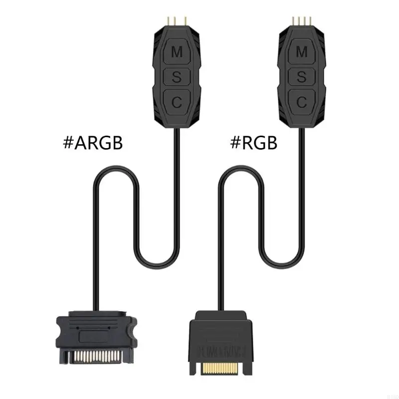 B46D 5V 3pin ARGB/12V 4pin RGB Computer Temperature Speed Control CPU Fan Controller
B46D 5V 3pin ARGB/12V 4pin RGB Computer Temperature Speed Control CPU Fan Controller