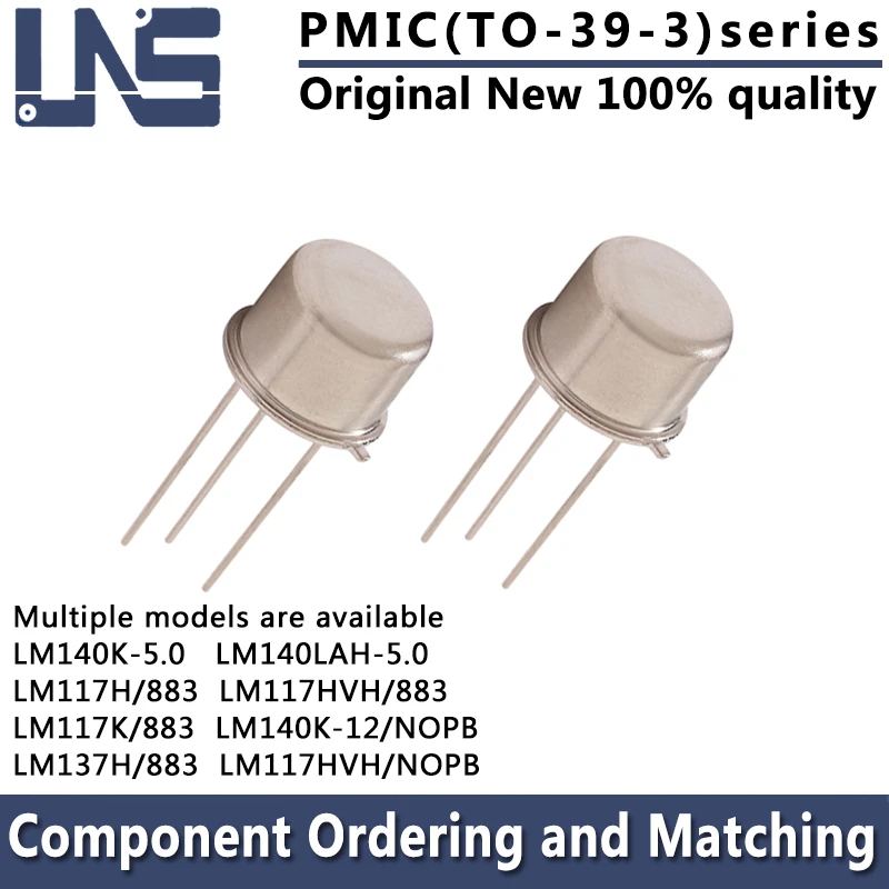 1 шт. LM117H/883 LM117K/883 LM137H/883 Φ LM117HVH/883 LM140K-5.0 LM117HVH/NOPB LM140LAH-5.0/NOPB TO-39-3 PMIC
1 шт. LM117H/883 LM117K/883 LM137H/883 Φ LM117HVH/883 LM140K-5.0 LM117HVH/NOPB LM140LAH-5.0/NOPB TO-39-3 PMIC