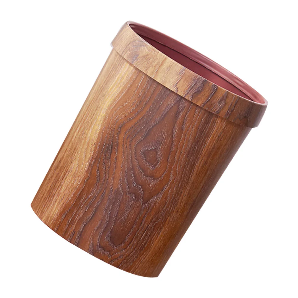 Wood Grain Trash Can Bathroom Garbage Rubbish Holder Laundry Waste Bin Plastic Simple Uncovered Creative Container
Wood Grain Trash Can Bathroom Garbage Rubbish Holder Laundry Waste Bin Plastic Simple Uncovered Creative Container