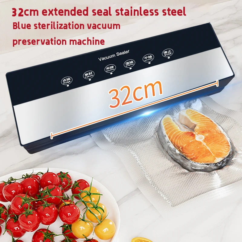 Wet and Dry Portable Vacuum Sealing Machine Sealing Food External Vacuum Machine Packaging Machine
Wet and Dry Portable Vacuum Sealing Machine Sealing Food External Vacuum Machine Packaging Machine
