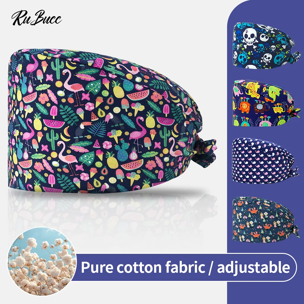 Medical Scrubs Hat for Long Hair Nursing Scrub Cap Women and Men 100%Cotton Chef Dental Surgeon Sanitary Surgical Hats Wholesale 
Medical Scrubs Hat for Long Hair Nursing Scrub Cap Women and Men 100%Cotton Chef Dental Surgeon Sanitary Surgical Hats Wholesale