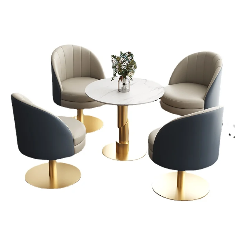 Pqf Swivel Chair Hotel Business Office Reception Rest Area Table and Chair Combination
Pqf Swivel Chair Hotel Business Office Reception Rest Area Table and Chair Combination