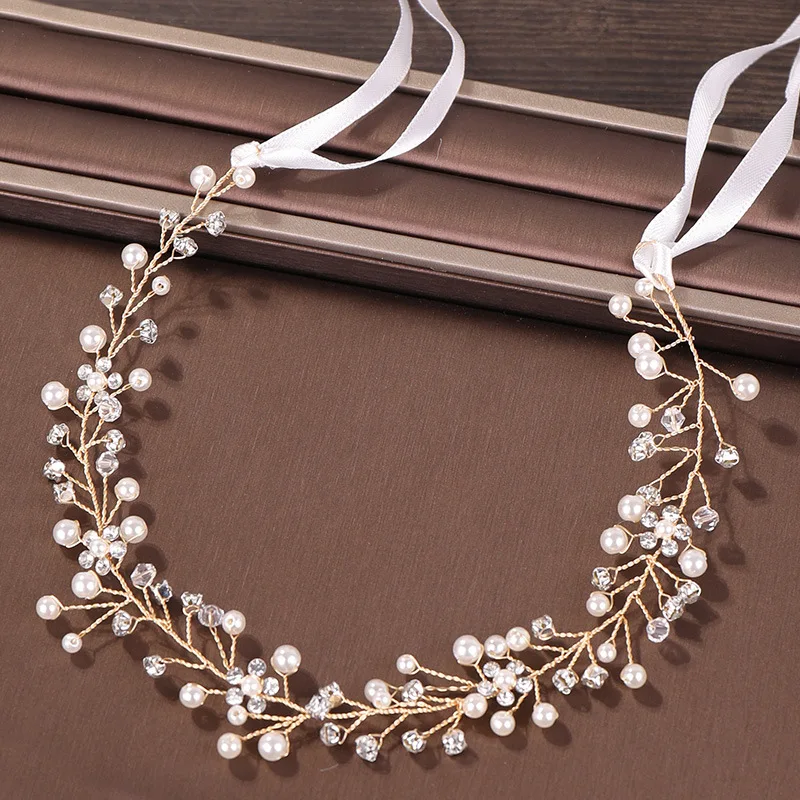 Crystal Pearl Headband Tiaras Flower Headpiece Hair Vine Women Hair Jewelry Bridal Hair Accessories Bridal Headpiece Hairband
Crystal Pearl Headband Tiaras Flower Headpiece Hair Vine Women Hair Jewelry Bridal Hair Accessories Bridal Headpiece Hairband