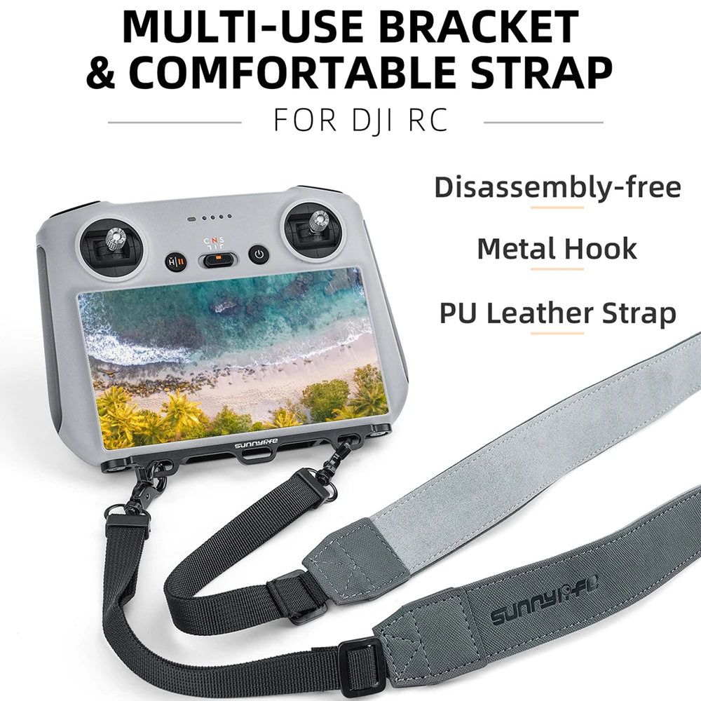 for DJI RC Smart Remote Controller Hanger Bracket with Strap Shoulder Belt Lanyard Accessories for DJI Mini 3 Pro RC Controller
for DJI RC Smart Remote Controller Hanger Bracket with Strap Shoulder Belt Lanyard Accessories for DJI Mini 3 Pro RC Controller