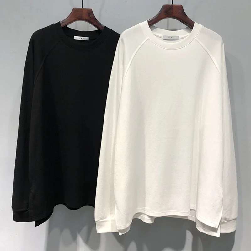 Свободная женская футболка с длинным рукавом в корейском стиле, с двусторонними разрезами, без подкладки, осенняя модная модель больших размеров, 35 фунтов
Свободная женская футболка с длинным рукавом в корейском стиле, с двусторонними разрезами, без подкладки, осенняя модная модель больших размеров, 35 фунтов