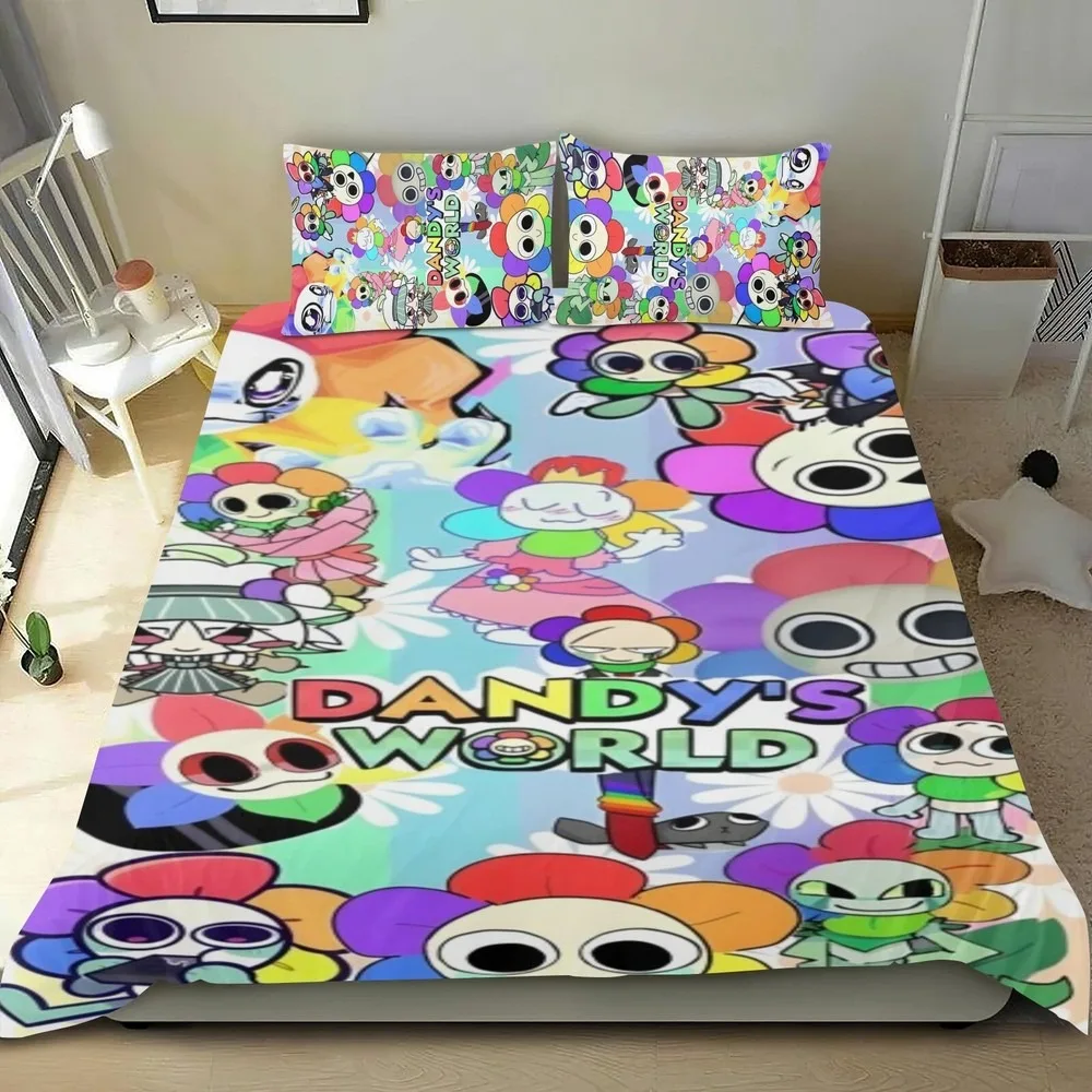 Cartoon Dandy's World Bedding Exquisite 3D Digital Printing Bedding Set Duvet Cover Comforter Bed Youth Kids Gift
Cartoon Dandy's World Bedding Exquisite 3D Digital Printing Bedding Set Duvet Cover Comforter Bed Youth Kids Gift