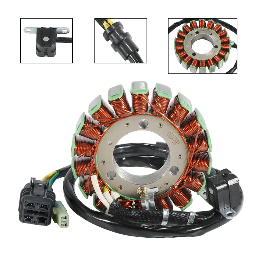 Motorcycle Magneto Generator Stator Coil For SYM ATV Quad Raider 600 LE UA60A2-F L0 UA60A-6-UA60A-F K8 Deluxe UA60A1-6 2010 2008 
Motorcycle Magneto Generator Stator Coil For SYM ATV Quad Raider 600 LE UA60A2-F L0 UA60A-6-UA60A-F K8 Deluxe UA60A1-6 2010 2008