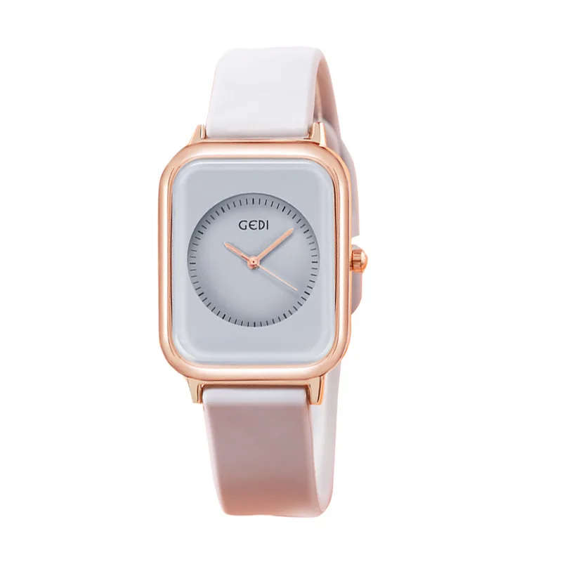 Приятный для кожи силиконовый ремень для школьниц, дорогие летние квадратные кварцевые водонепроницаемые часы с ветром 
Приятный для кожи силиконовый ремень для школьниц, дорогие летние квадратные кварцевые водонепроницаемые часы с ветром