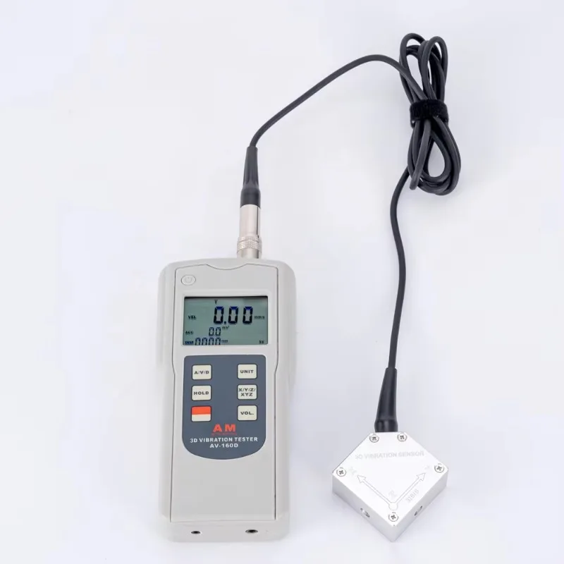 3-канальный цифровой тестер вибрации испытательного оборудования 
3-канальный цифровой тестер вибрации испытательного оборудования