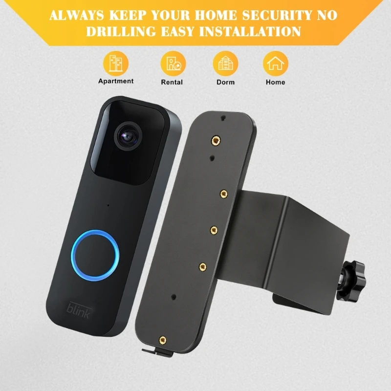 Adjustable Sturdy Doorbells Mount Anti Theft Designs Accessory for Secure Installation in Homes and Rental Properties M4YD
Adjustable Sturdy Doorbells Mount Anti Theft Designs Accessory for Secure Installation in Homes and Rental Properties M4YD
