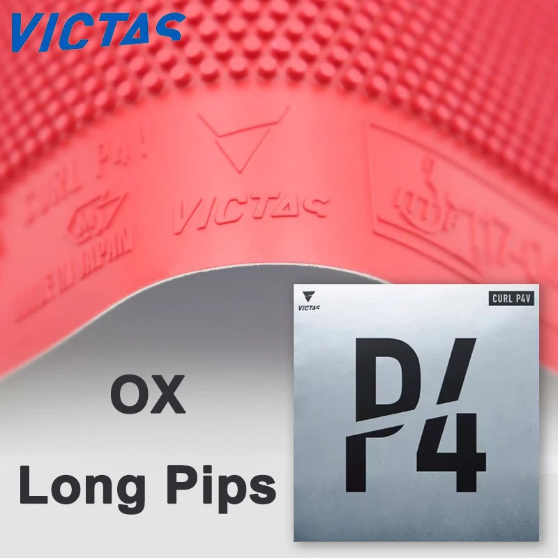 VICTAS OX Long Pips Table Tennis Rubber Suitable for Off-table Chop Black Red Ping Pong Rubber with Soft Sponge ITTF Approved
VICTAS OX Long Pips Table Tennis Rubber Suitable for Off-table Chop Black Red Ping Pong Rubber with Soft Sponge ITTF Approved